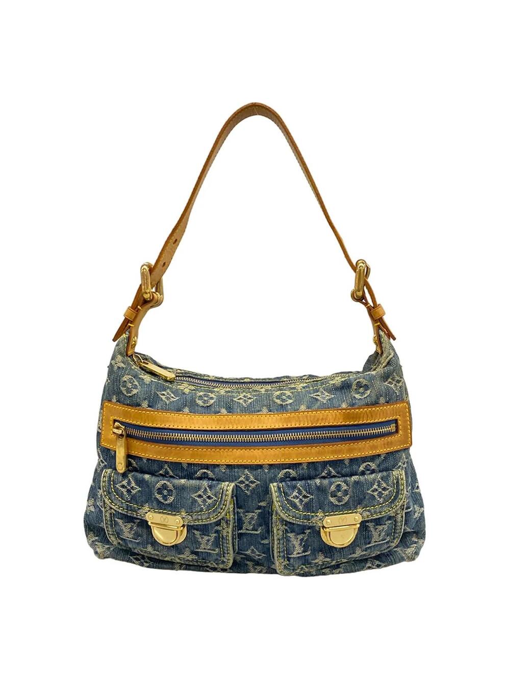 Louis Vuitton Baggy Pm Blue Denim #376952L21B